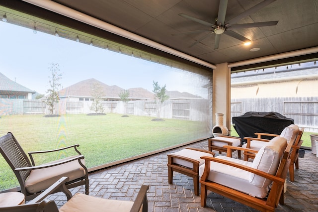 25007 Coperti Ln, Spring, TX 77386 - view of sunroom / solarium
