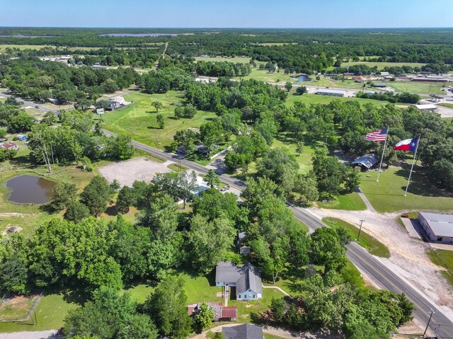 1498 Fm 279, Ben Wheeler, TX 75754 - aerial overview of property's location with a large body of water