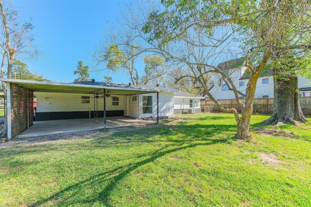 9419 Campbell Rd, Houston, TX 77080 - back of property featuring an attached carport