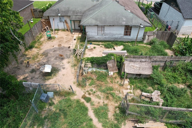 6130 Hartwick Rd, Houston, TX 77016 - aerial view of property and surrounding area