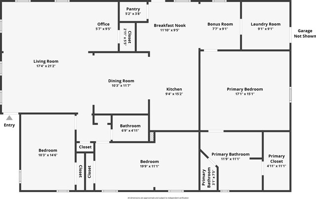 729 Kyle St, Angleton, TX 77515 - property floor plan