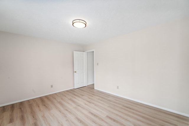 13038 Skymeadow Dr, Houston, TX 77082 - unfurnished room featuring light wood-style floors and baseboards