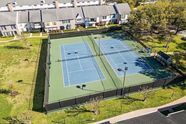 10345 Longmont Dr, Houston, TX 77042 - view of tennis court