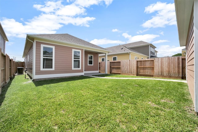 2517 S Houston Ave, Pearland, TX 77581 - back of property featuring central air condition unit