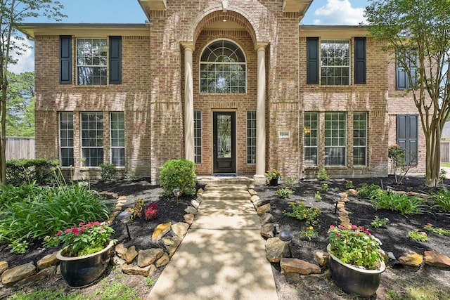 12106 Via Chianti Ct, Cypress, TX 77429 - entrance to property with brick siding
