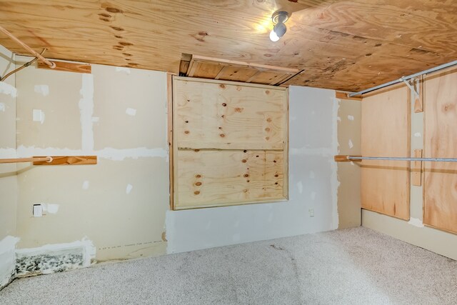 3920 Blackberry Ln, Port Arthur, TX 77642 - unfurnished room featuring wood ceiling and carpet