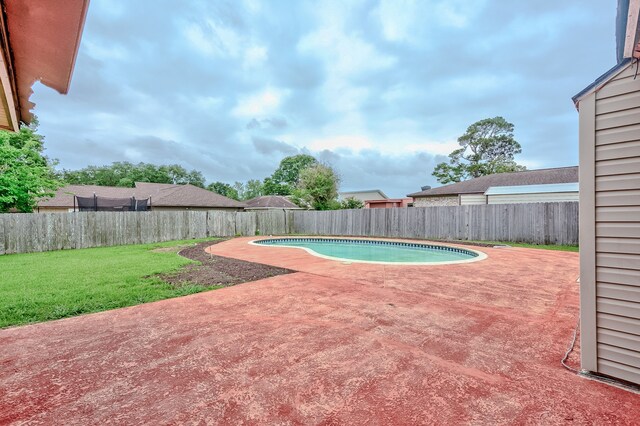3920 Blackberry Ln, Port Arthur, TX 77642 - view of pool with a patio