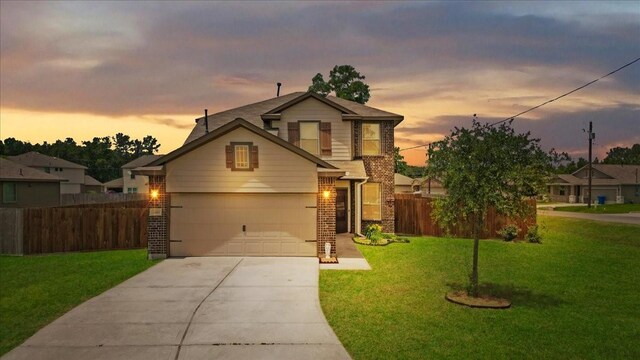 1685 Rd 5102, Cleveland, TX 77327 - traditional-style home featuring driveway and brick siding