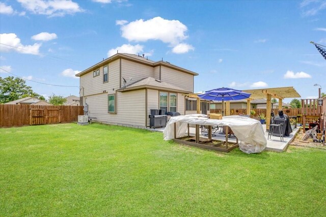 1685 Rd 5102, Cleveland, TX 77327 - rear view of property with a patio and a cooling unit