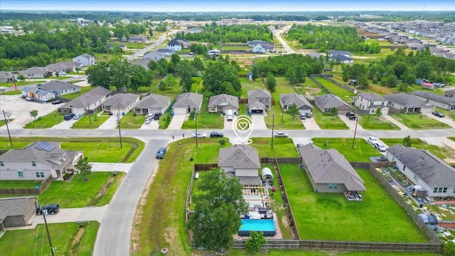 1685 Rd 5102, Cleveland, TX 77327 - aerial view of property's location featuring nearby suburban area