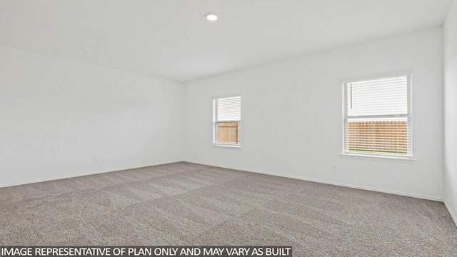 23780 Patchouli Terrace Dr, Splendora, TX 77372 - carpeted empty room with baseboards and recessed lighting