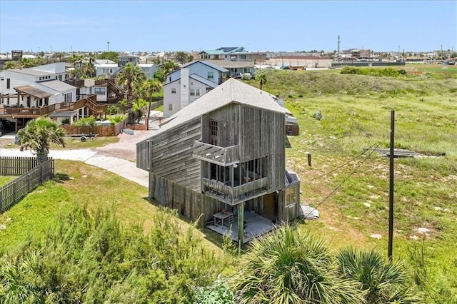 635 Lantana Dr, Port Aransas, TX 78373 - aerial perspective of suburban area