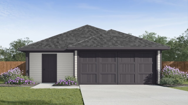 23764 Patchouli Terrace Dr, Splendora, TX 77372 - garage with driveway