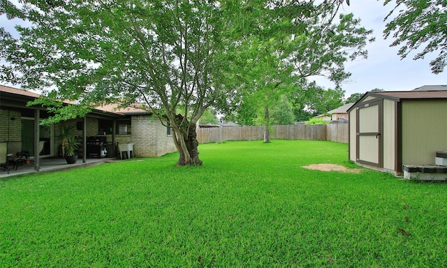 12662 Hackberry Dr, Willis, TX 77318 - view of yard featuring a patio