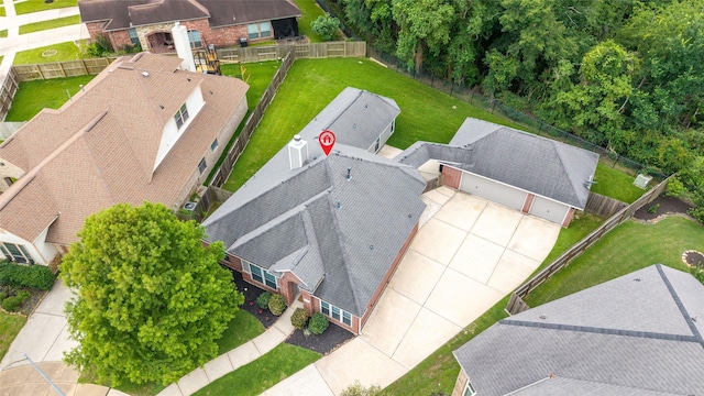 1706 Maddie Springs Ct, Spring, TX 77386 - view from above of property