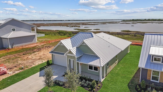 5218 Allen Cay, Texas City, TX 77590 - aerial view of property and surrounding area featuring a nearby body of water