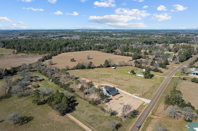 595 Fm 2968, Grapeland, TX 75844 - aerial overview of property's location featuring rural landscape