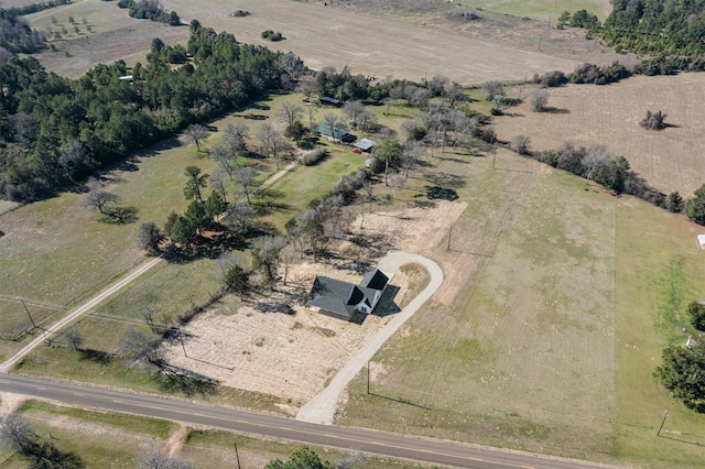 595 Fm 2968, Grapeland, TX 75844 - aerial view of property's location with rural landscape