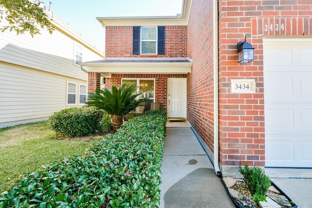 3434 Zephyr Glen Way, Houston, TX 77084 - entrance to property with brick siding