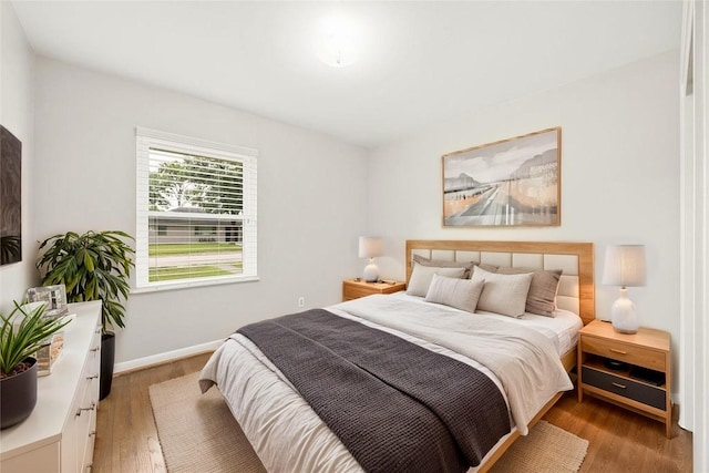 4502 Lido Ln, Houston, TX 77092 - bedroom featuring light wood finished floors and baseboards