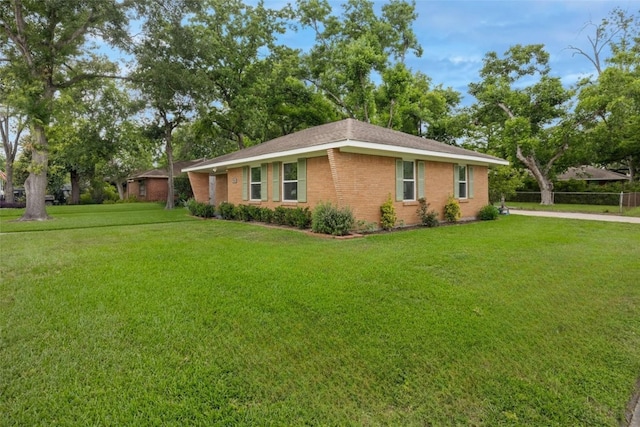 4502 Lido Ln, Houston, TX 77092 - view of front of home with brick siding