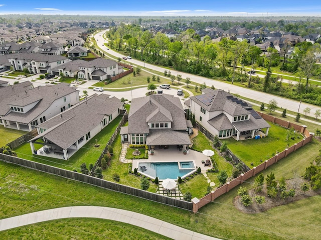 2038 Green Haven Ct, Missouri City, TX 77459 - aerial view of residential area with a pool