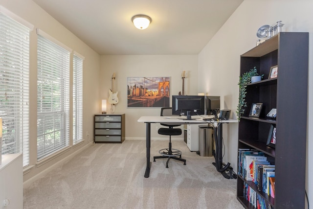 10518 Kicking Horse Pass, Cypress, TX 77433 - office area with carpet and baseboards