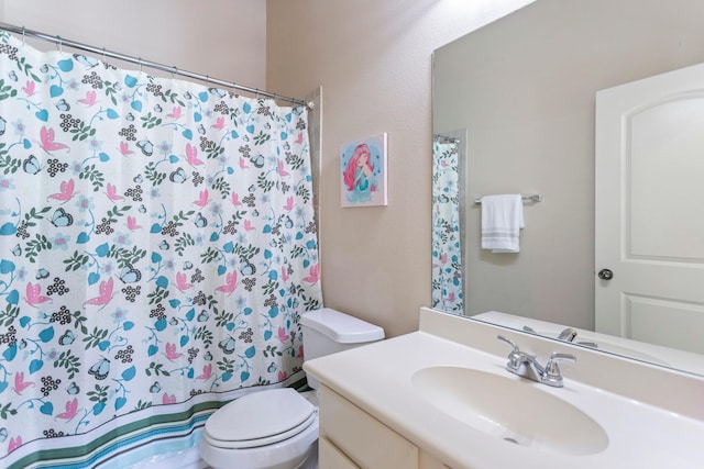 10518 Kicking Horse Pass, Cypress, TX 77433 - full bath featuring toilet, vanity, and curtained shower