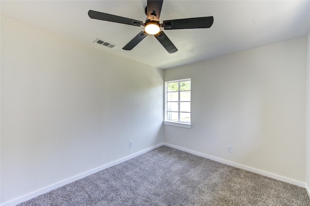 4914 Pershing St, Houston, TX 77033 - carpeted empty room featuring a ceiling fan and baseboards
