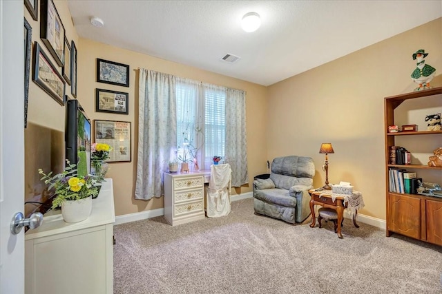 8323 Egret Bay Cir, Baytown, TX 77523 - sitting room with carpet and baseboards