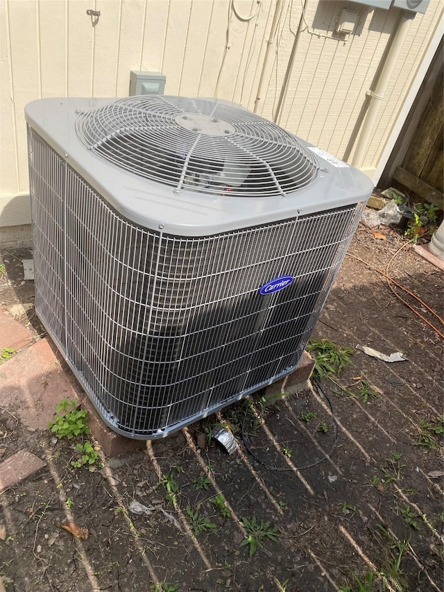 12124 Burdine St, Houston, TX 77035 - exterior view of central air condition unit