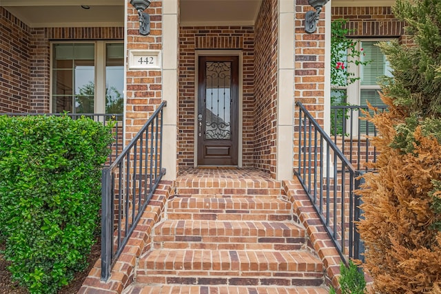 442 Imperial Blvd, Sugar Land, TX 77498 - property entrance featuring brick siding and covered porch