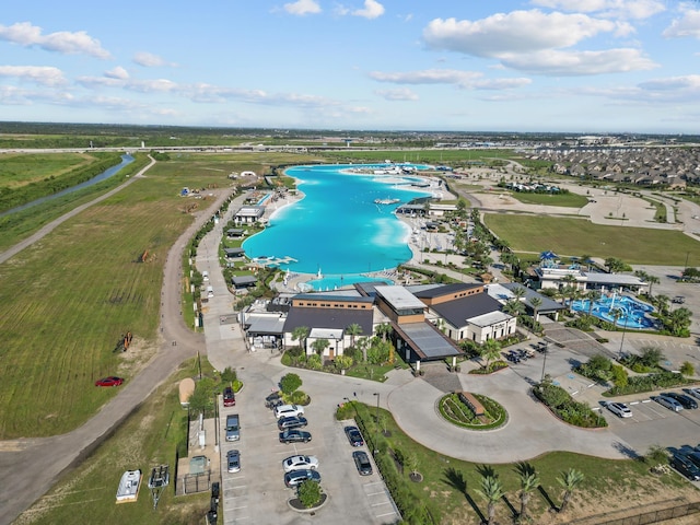 2525 Galley Ridge Dr, La Marque, TX 77568 - aerial view of property and surrounding area featuring a nearby body of water