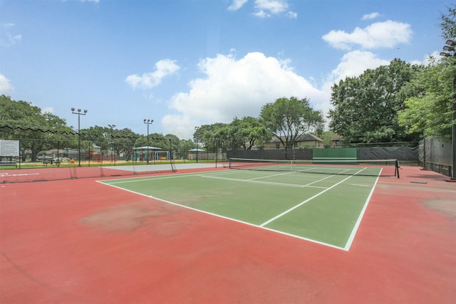 22519 Elkana Deane Ln, Katy, TX 77449 - view of tennis court with community basketball court
