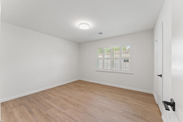 322 N Wilcrest Dr, Houston, TX 77079 - empty room with light wood-style flooring and baseboards