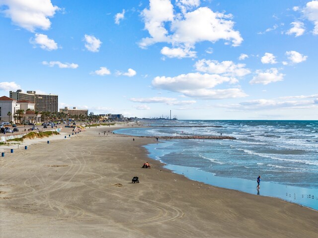 6102 Seawall Blvd Unit 260, Galveston, TX 77551 - water view with nearby beach