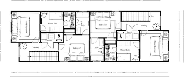 2475 Carmel St A/B, Unit A/B Houston, TX 77091 - room layout