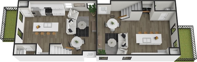 2475 Carmel St A/B, Unit A/B Houston, TX 77091 - floor plan / room layout