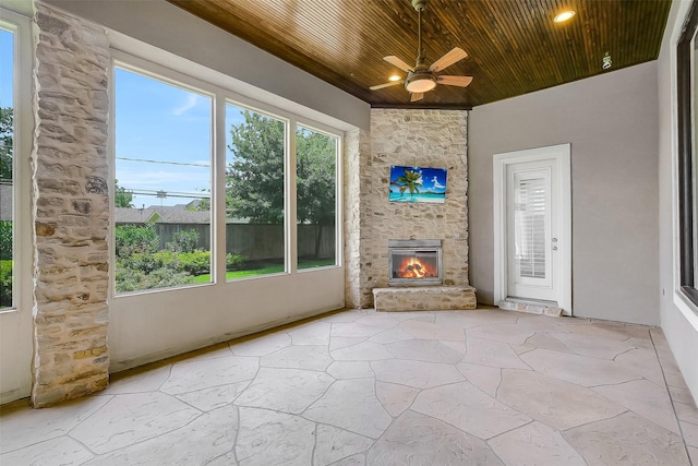 1518 Hillendahl Blvd, Houston, TX 77055 - view of unfurnished sunroom