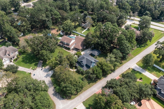 2474 Ripplewood Ct, Conroe, TX 77384 - aerial overview of property's location featuring nearby suburban area