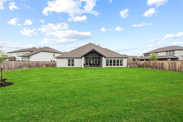 21511 Blue Porterweed Trl, Cypress, TX 77433 - back of house with a sunroom