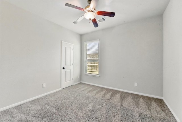 22907 Caverly Ln, Tomball, TX 77375 - unfurnished room featuring carpet flooring, baseboards, and a ceiling fan