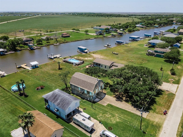 1981 County Road 291, Sargent, TX 77414 - bird's eye view of a nearby body of water
