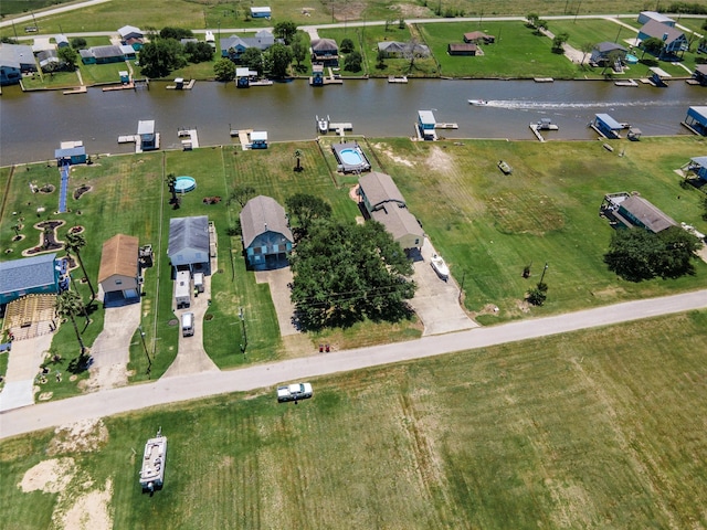 1981 County Road 291, Sargent, TX 77414 - aerial overview of property's location with a nearby body of water