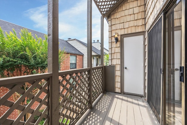2829 Timmons Ln Unit 174, Houston, TX 77027 - view of wooden terrace