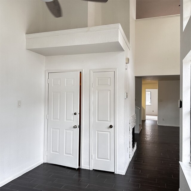 16800 Sugar Pine Dr Unit C21, Houston, TX 77090 - entryway with wood tiled floors and baseboards