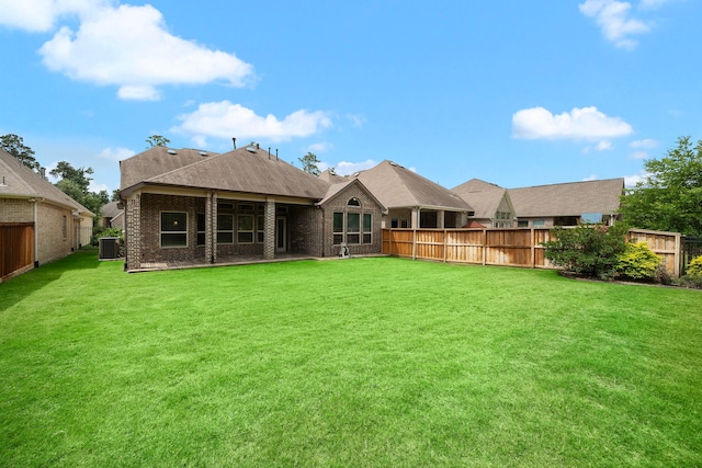 4021 Windsor Chase Dr, Spring, TX 77386 - back of house featuring brick siding
