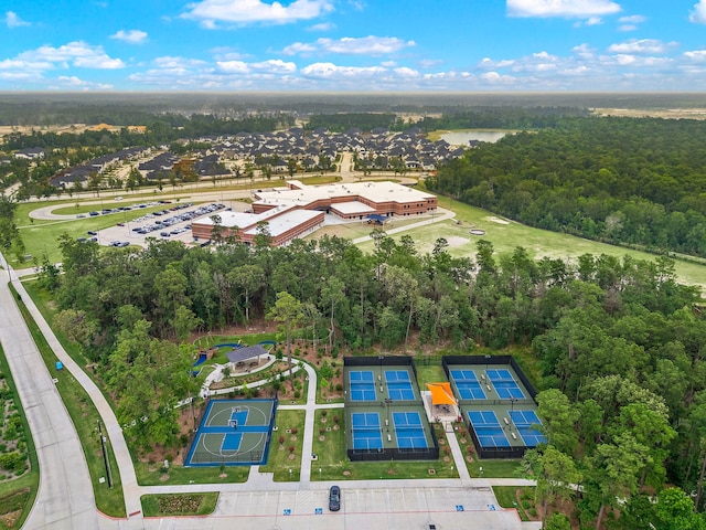 4021 Windsor Chase Dr, Spring, TX 77386 - bird's eye view of a forest