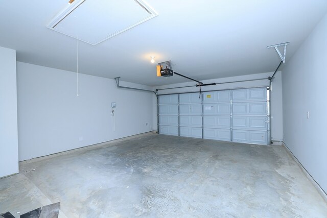 26449 Lakeshore Dr, Hempstead, TX 77445 - garage with a garage door opener