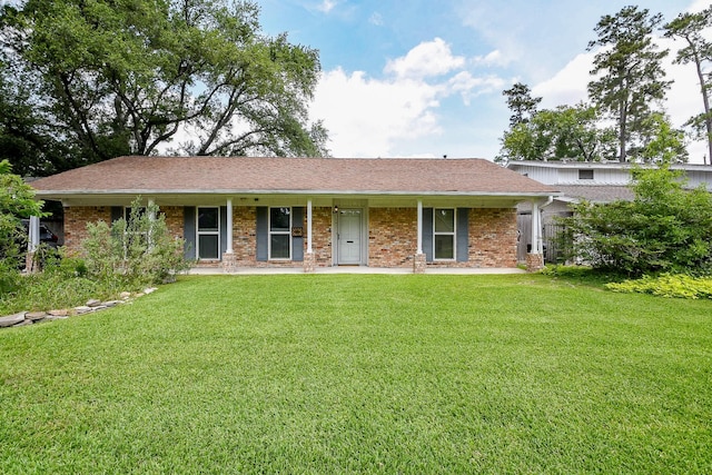 5423 Willow Creek Way, Houston, TX 77017 - ranch-style house with brick siding and roof with shingles